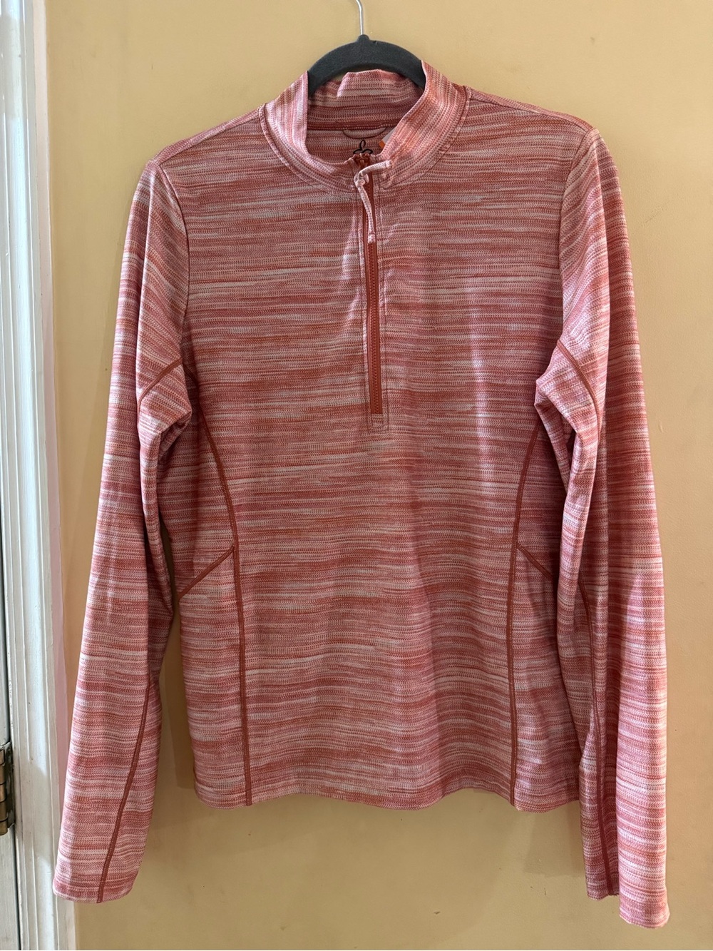 prAna Catarina Long-Sleeve Sun Quarter Zip Top, large